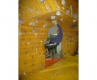 Muro d’arrampicata al coperto
