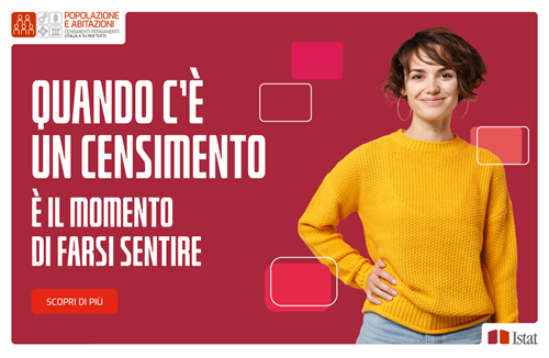 Censimento permanente della popolazione 2025.
Rilevazione a campione da lista Istat